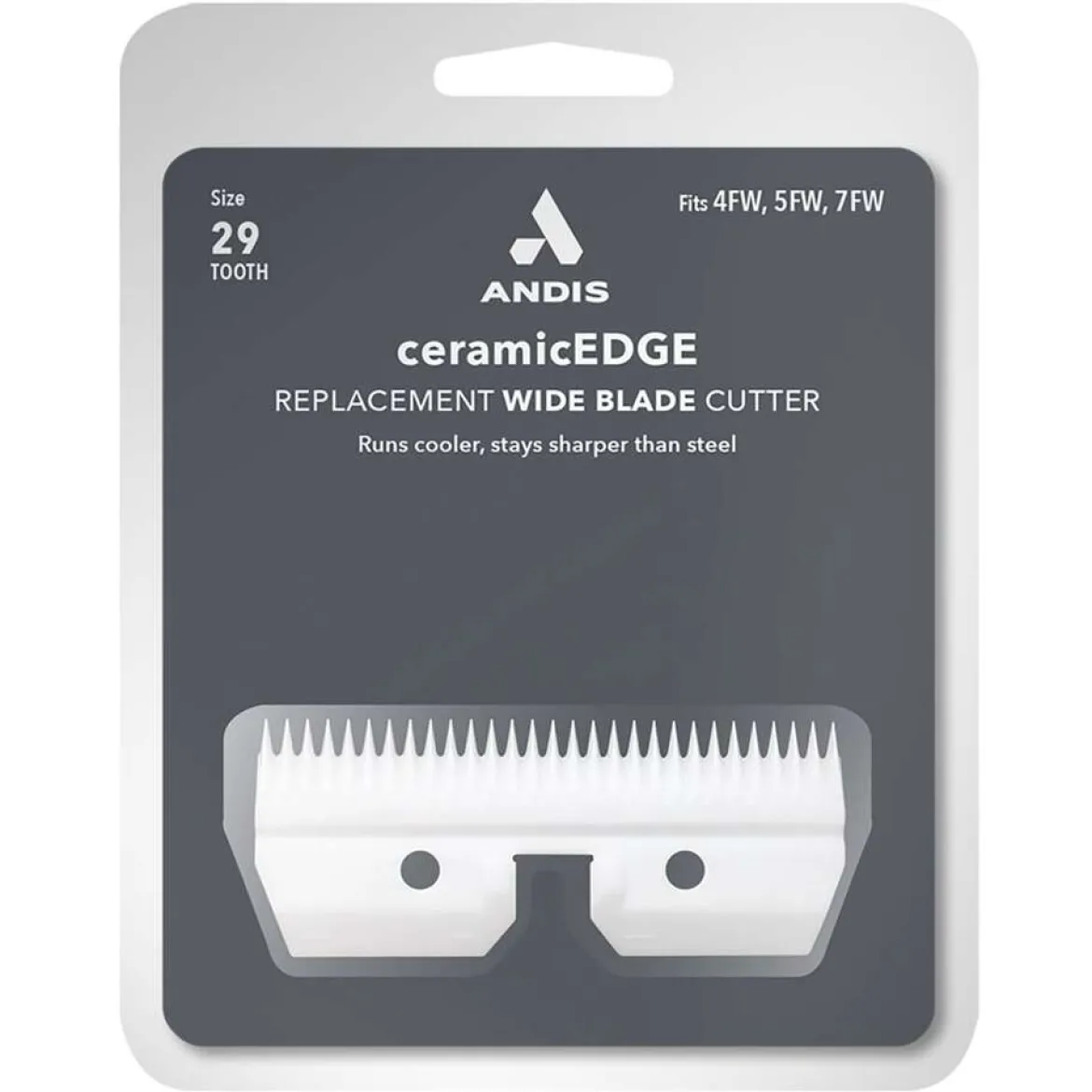Andis Ceramic Fine-Tooth Cutter 4, 5 & 7 Wide