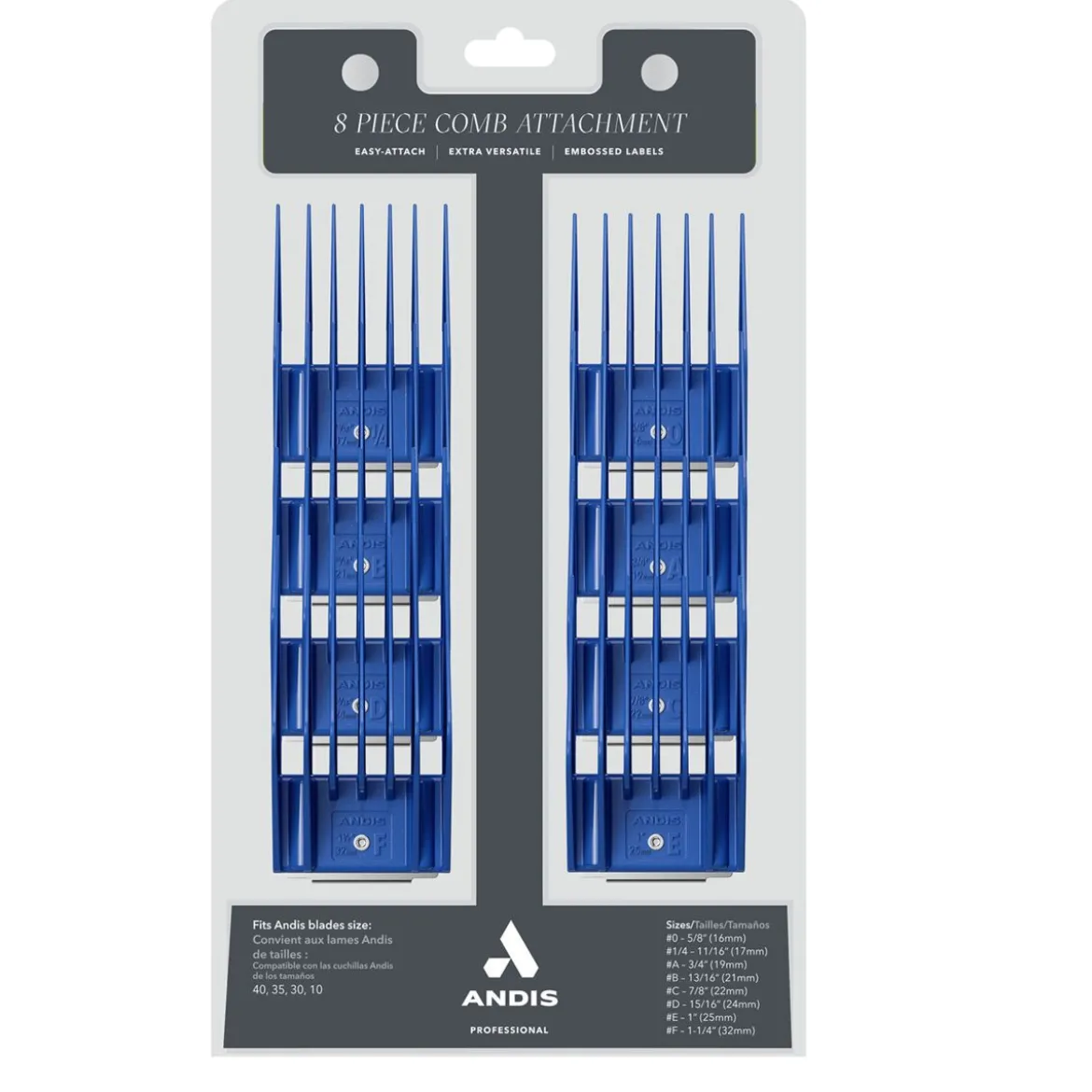 Andis Distanskam 8-pack