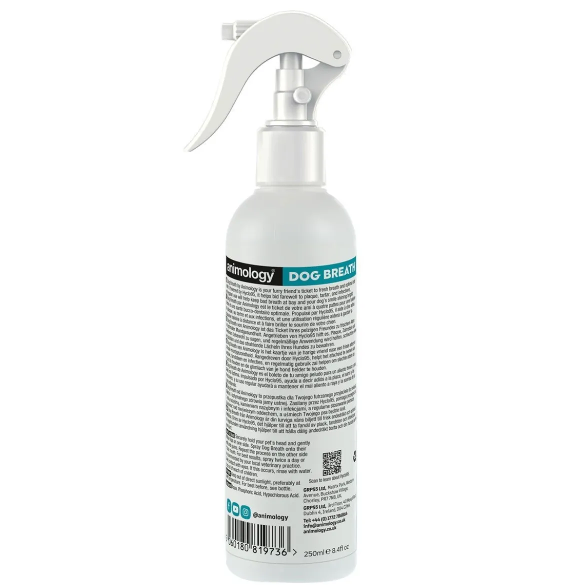 Animology Dog Breath Dental Spray 250 ml