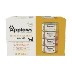 Applaws Selection in Broth Chicken 24x70 g