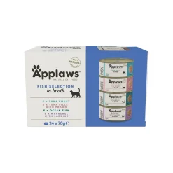 Applaws Selection in Broth Fish 24x70 g