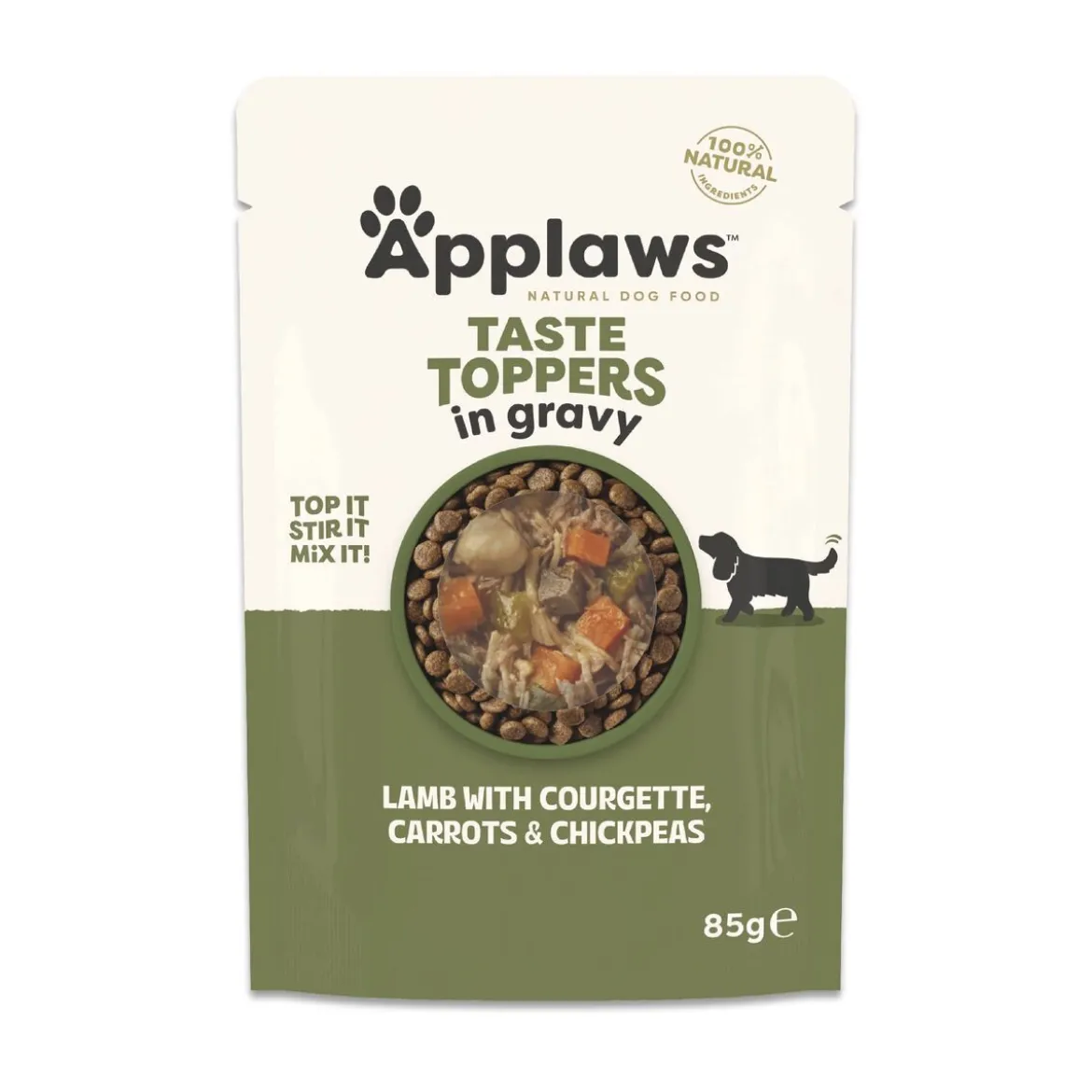Applaws Taste Toppers Lamm med Zucchini, Morot & Kikärtor 85 g