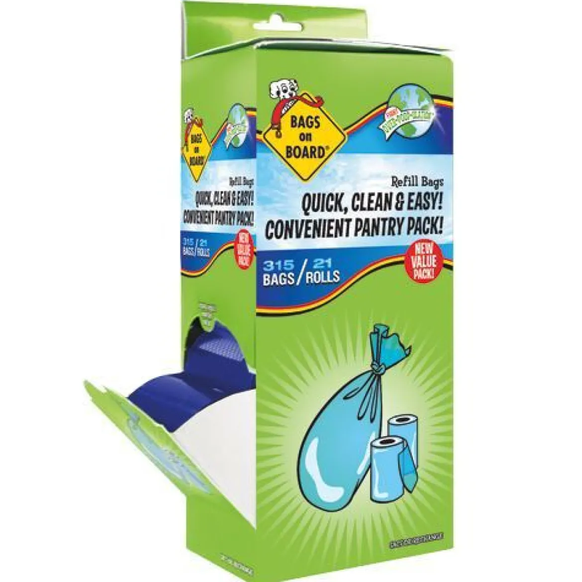 Bags On Board Bajspåsar Multipack 315-pack