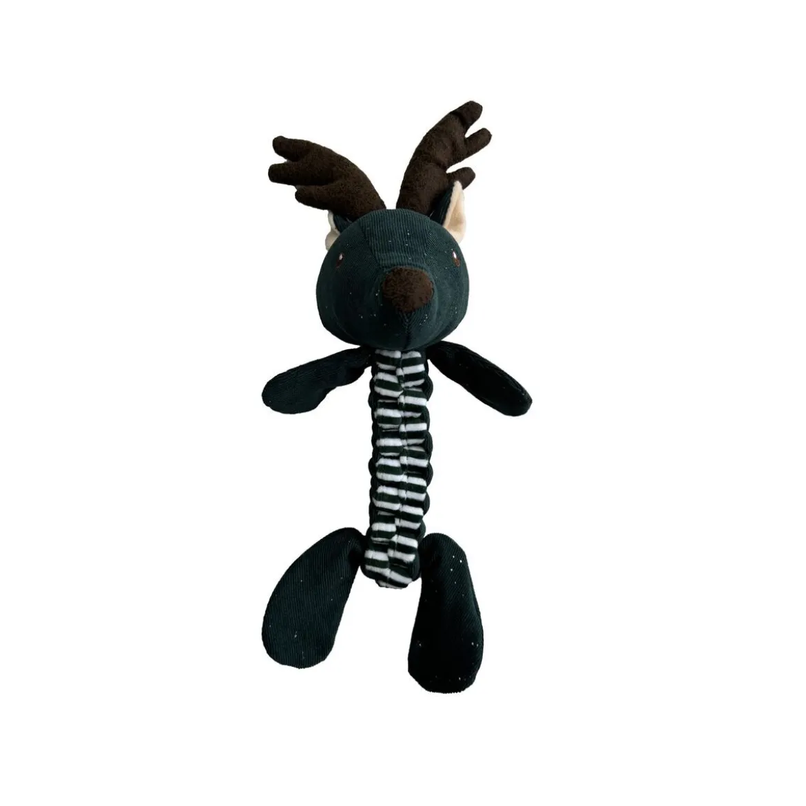 Bark-a-Boo Evergreen Hjort med Vävd Kropp 33 cm