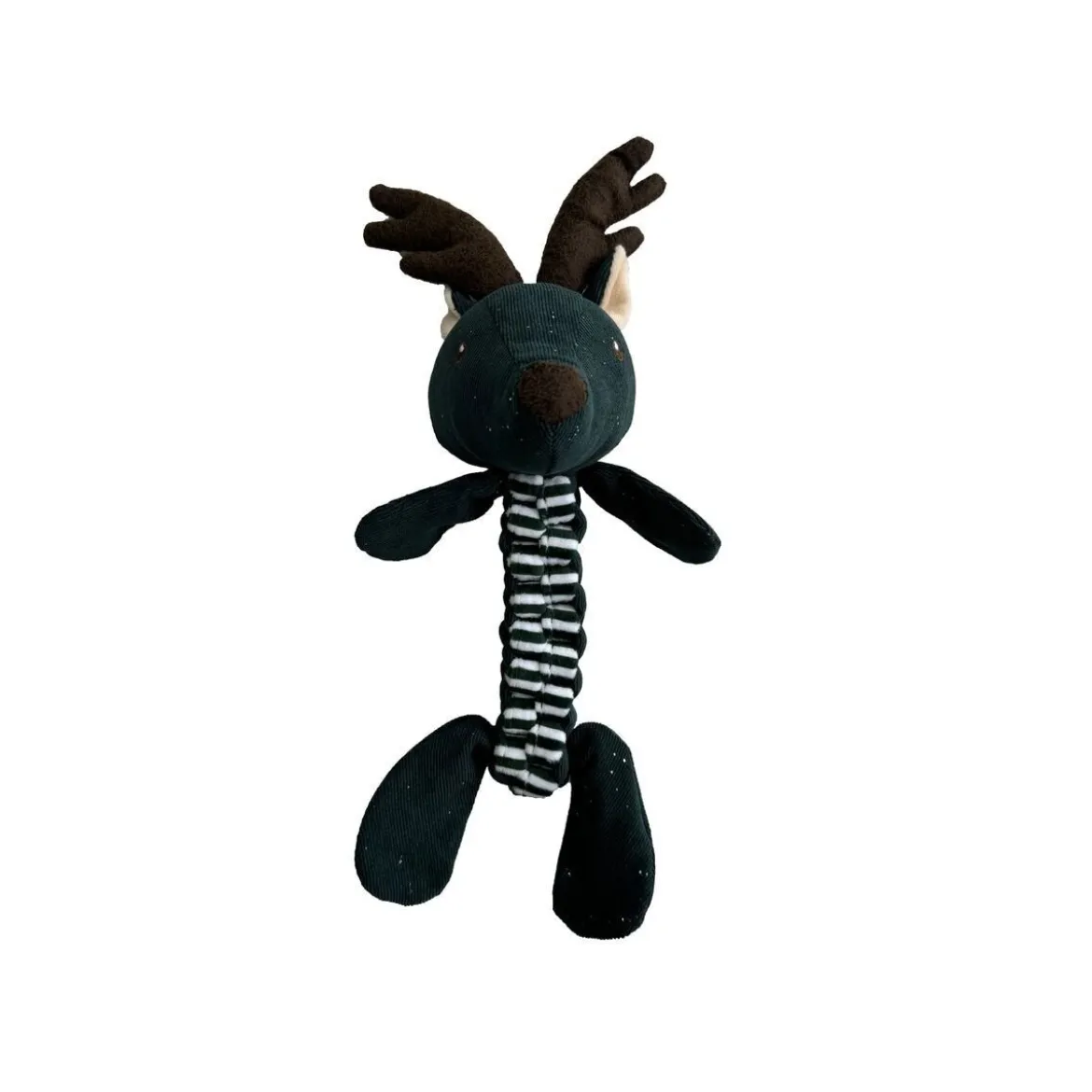 Bark-a-Boo Evergreen Hjort med Vävd Kropp 33 cm