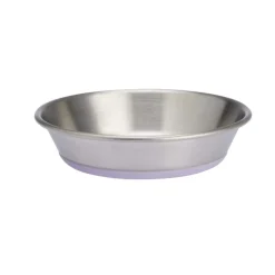 Basic Plain Rostfri Skål med Silikonbotten 200 ml