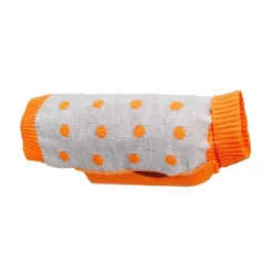 Basic Reflective Hundtröja Prickig Orange