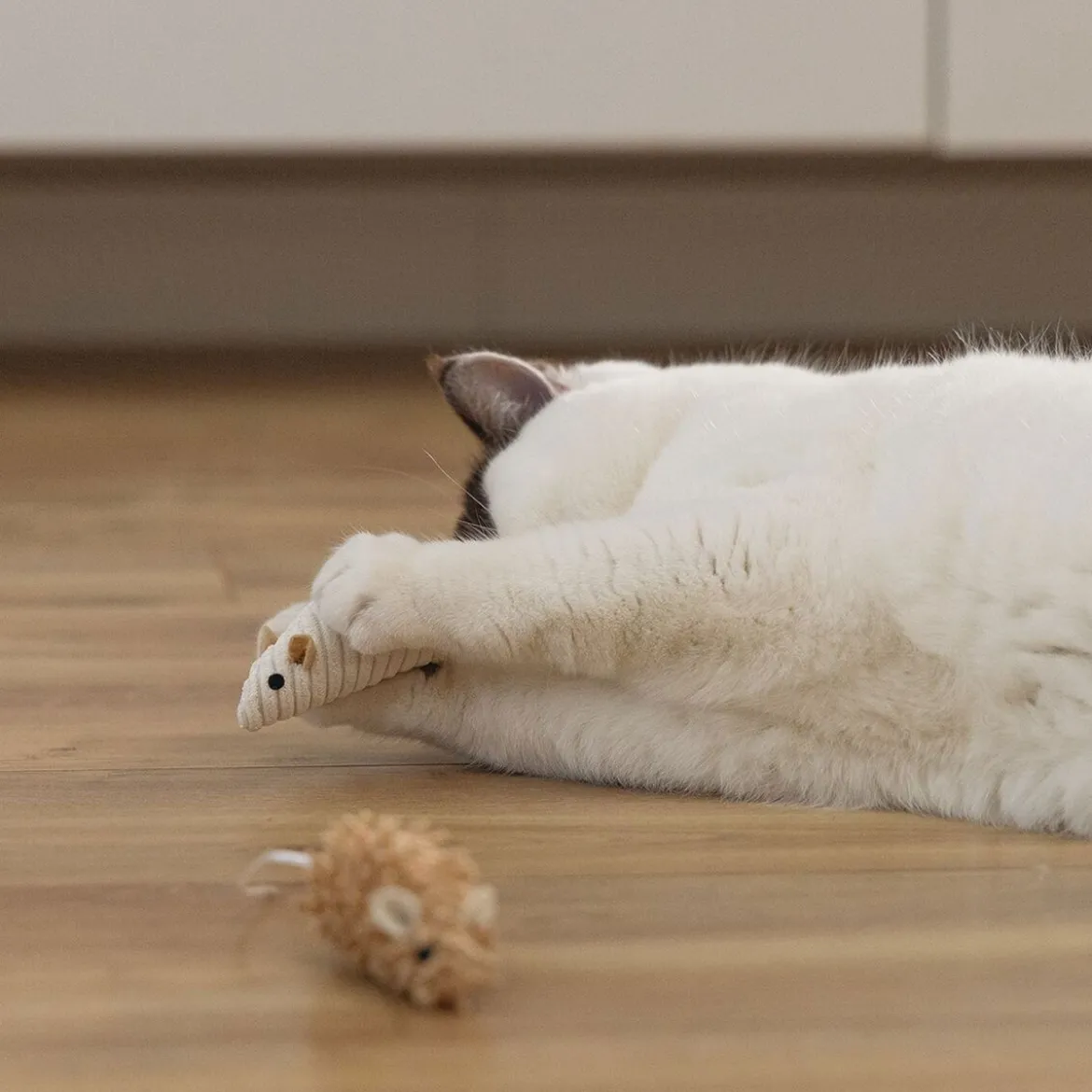 Beeztees Eco Cat Seerp Leksaksmöss 2-pack