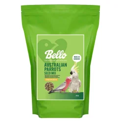Bello Australian Parrot Seed Mix Fågelmat till Australisk Papegoja 3 kg