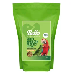 Bello South American Parrot Seed Mix Fågelmat till Sydamerikansk Papegoja