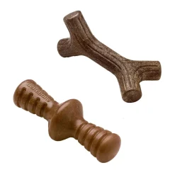Benebone Tuggpinne och Zaggler Hundben i Nylon med Baconsmak XS