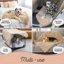 Best Friends By Sheri Mysig Hundfilt Beige