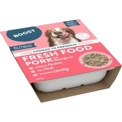 Boost Fresh Pork Färsklagat Hundfoder 400 g