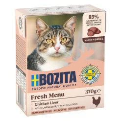 Bozita Kycklinglever Bitar i sås 370 g