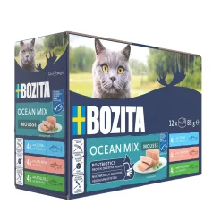 Bozita Mousse Våtfoder till Katt Ocean Mix 12x85 g