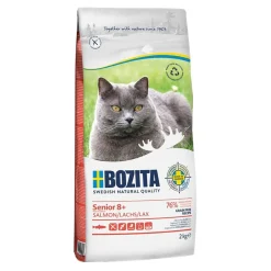 Bozita Senior 8+ Spannmålsfri Kattmat med Lax
