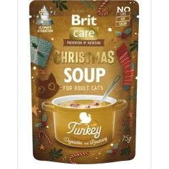 Brit Care Cat Adult Christmas Soup Turkey 75 g