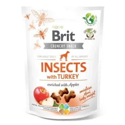 Brit Care Crunchy Snack Insects Turkey 200 g