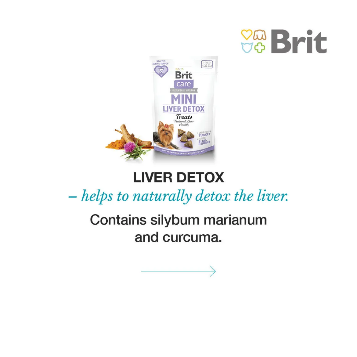 Brit Care Dog Mini LIVER DETOX Hundgodis 50 g