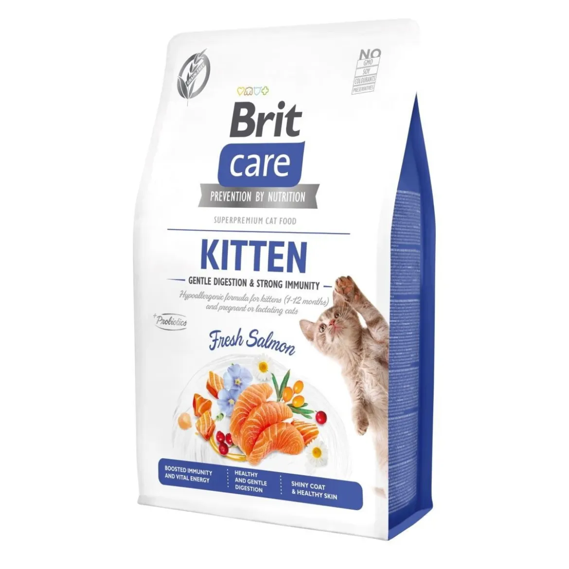 Brit Care Grain Free Kitten Gentle Digestion & Strong Immunity Fresh Salmon
