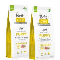 Brit Care Puppy Sustainable Chicken & Insect 2x12 kg