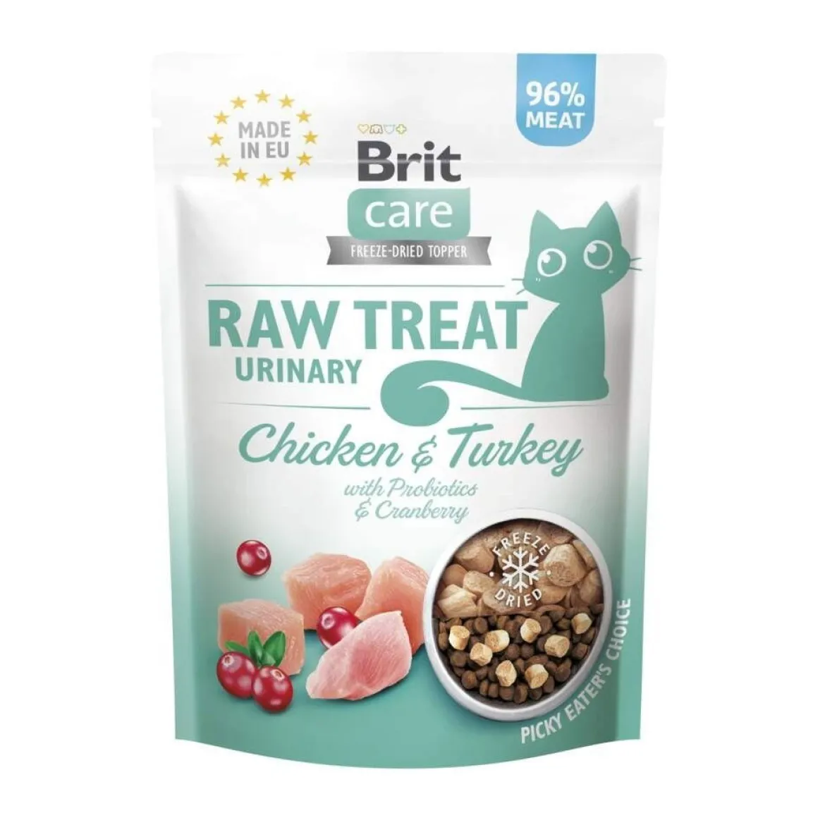 Brit Care Raw Treat Cat Urinary Kyckling & Kalkon 40 g