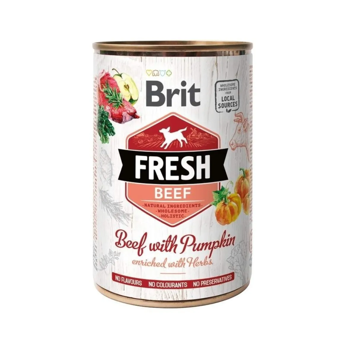 Brit Fresh Cans Beef with Pumpkin 400 g