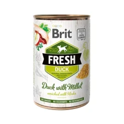Brit Fresh Cans Duck with Millet 400 g