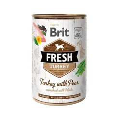 Brit Fresh Cans Turkey with Peas 400 g