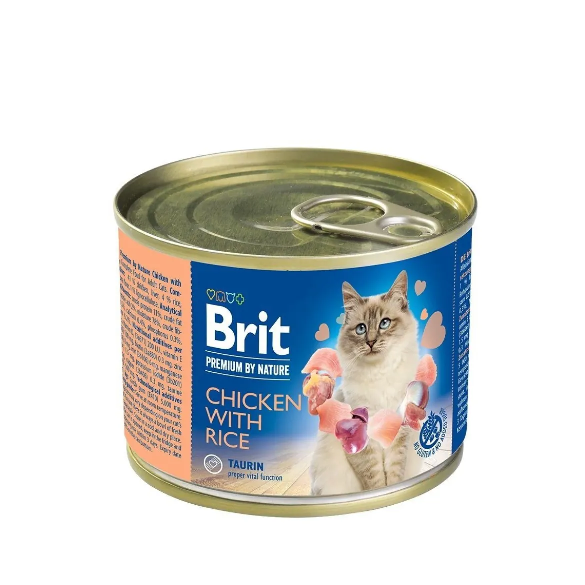 Brit Premium by Nature Cat Chicken with Rice 200 g