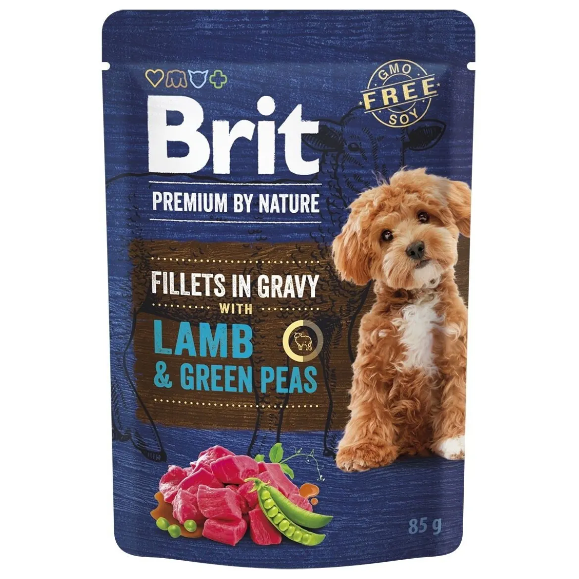 Brit Premium by Nature Dog Lamb & Green peas 85 g