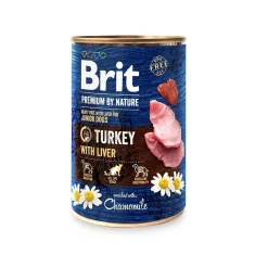 Brit Premium by Nature Dog Turkey with Liver 400 g