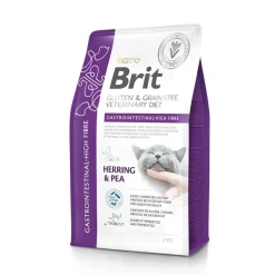 Brit Veterinary Diet Cat Gastrointestinal Grain Free High Fibre Veterinärfoder till Katt