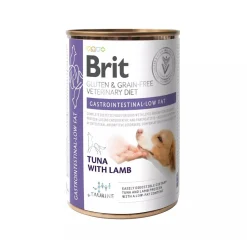 Brit Veterinary Diet Dog Grain Free Gastrointestinal Low Fat Tuna with Lamb 400 g