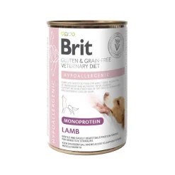 Brit Veterinary Diet Dog Hypoallergenic Monoprotein Lamb Veterinärfoder till Hund 400 g