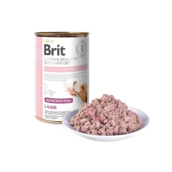 Brit Veterinary Diet Dog Hypoallergenic Monoprotein Lamb Veterinärfoder till Hund 400 g
