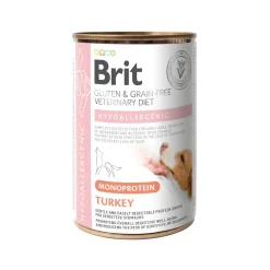 Brit Veterinary Diet Dog Hypoallergenic Monoprotein Turkey Veterinärfoder till Hund 400 g
