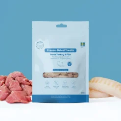 Buddy Frystorkade Kalkon-och Fiskbitar 100 g