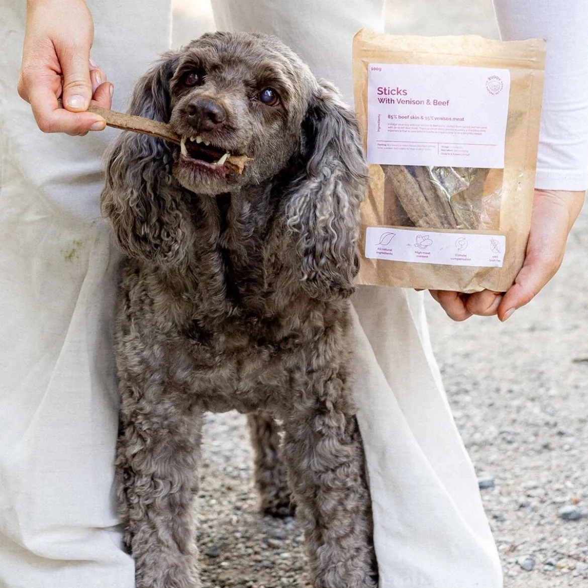 Buddy Petfoods Dental Tuggpinnar Hjort 100 g