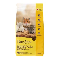 Burgess Hamster, Gerbil & Mouse 750 g