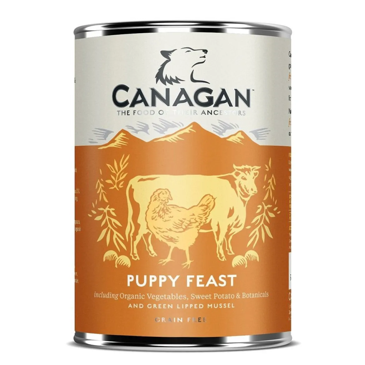 Canagan Puppy Feast Kyckling & Nöt 400 g