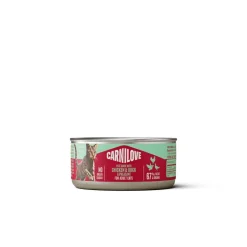 Carnilove Cat Adult Chicken, Duck & Pheasant Paté Våtfoder til Katt 100 g