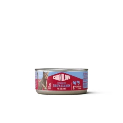 Carnilove Cat Adult Turkey & Salmon Paté Våtfoder till Katt 100 g