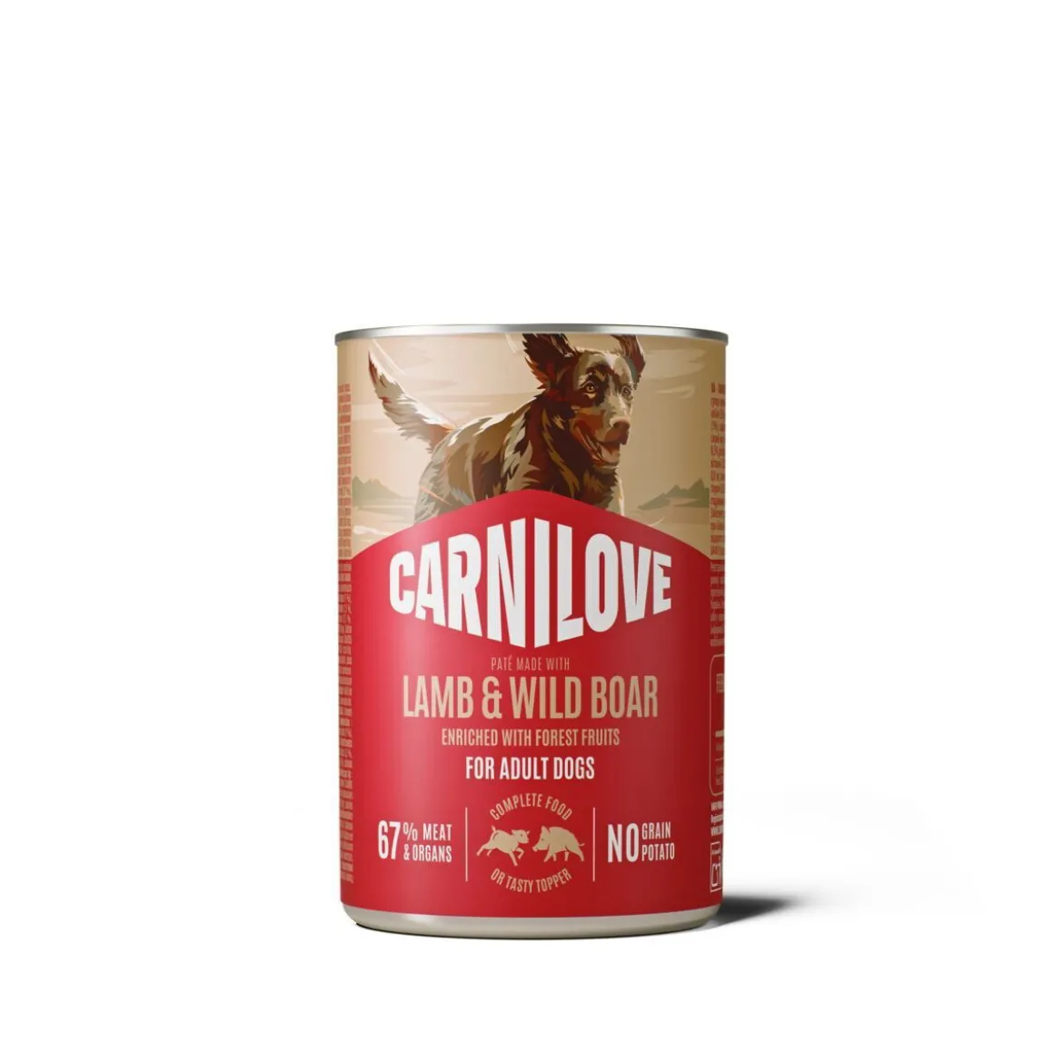 Carnilove Dog Adult Lamb & Wild Boar Paté Våtfoder till Hund 400 g