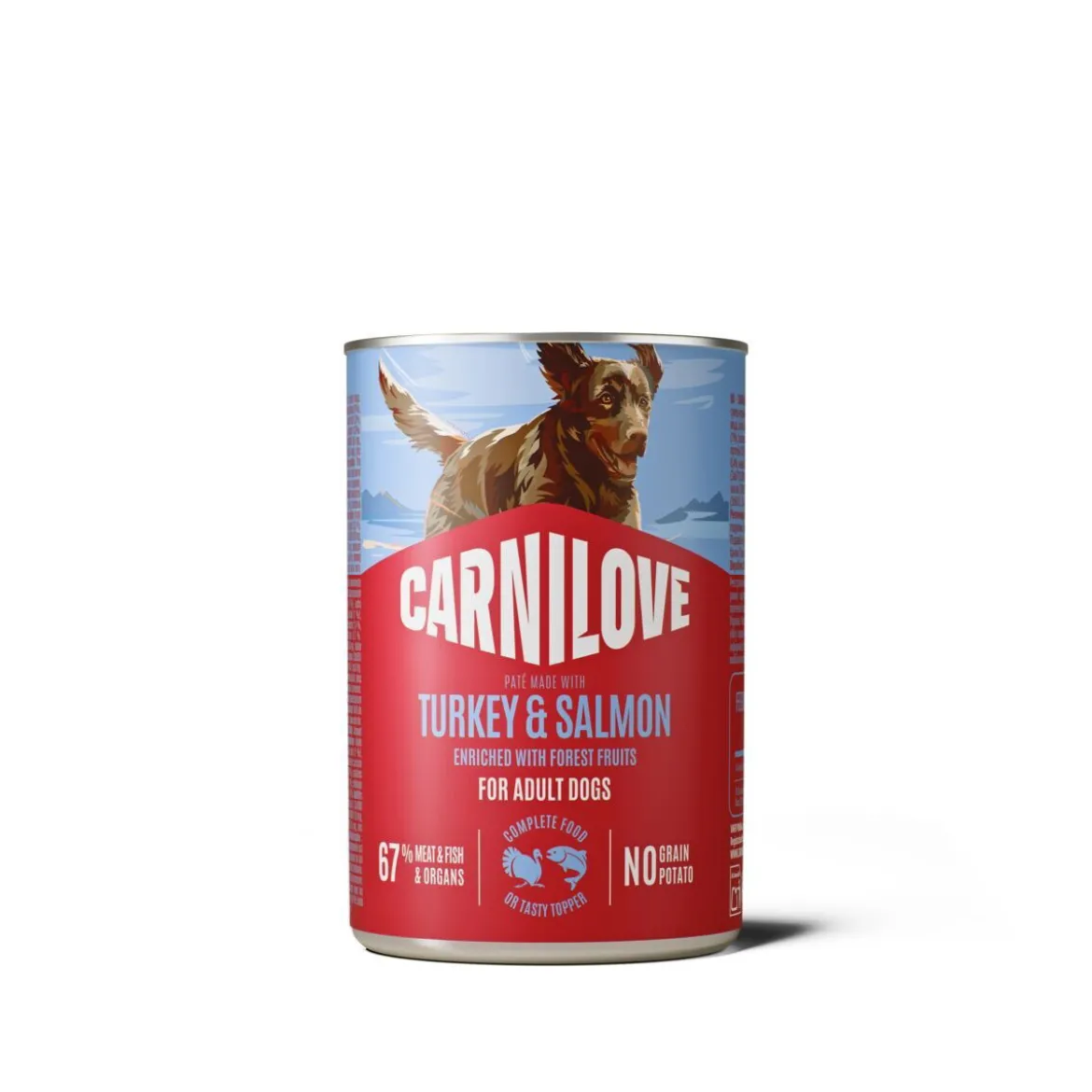Carnilove Dog Adult Salmon & Turkey Paté Våtfoder till Hund 400 g