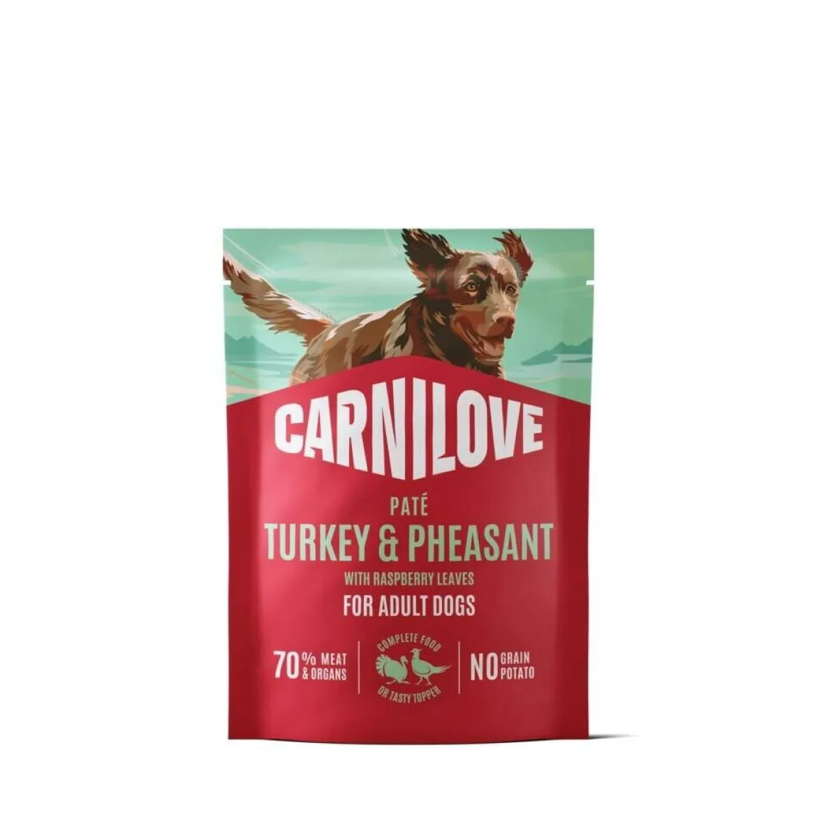 Carnilove Dog Adult Turkey & Pheasant with Raspberry Leaves Paté Våtfoder till Hund 300 g