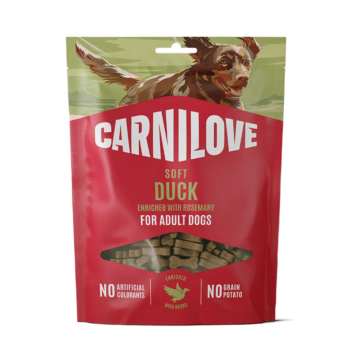 Carnilove Dog Soft Snack Duck with Rosemary Hundgodis 200 g