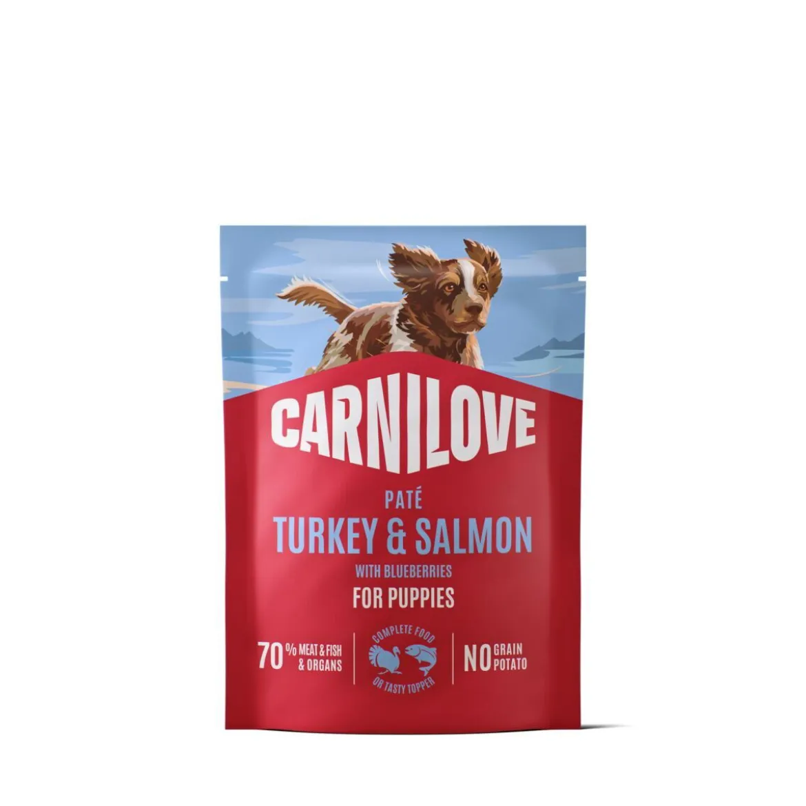 Carnilove Puppy Turkey & Salmon with Blueberries Paté Våtfoder till Valp 300 g