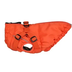 51 Degrees North Adventure Kombinerad Hundjacka och Hundsele Orange
