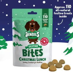 Denzel's Christmas Lunch Bites Julgodis till Hund 100 g